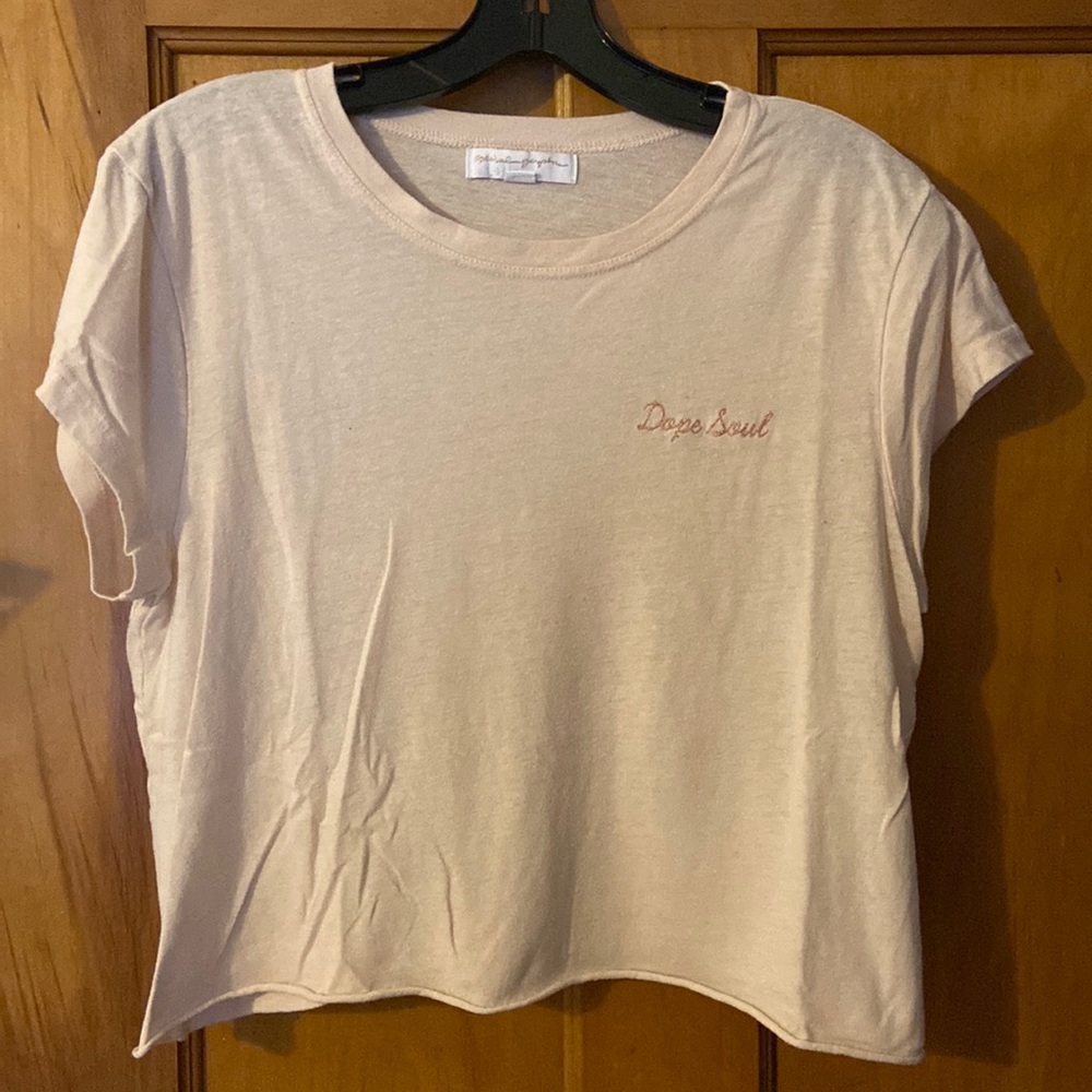 Spiritual Gangster cropped tee